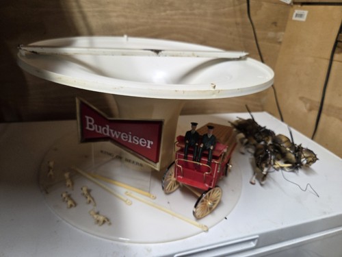 Budweiser carousel beer sign - budweiser,